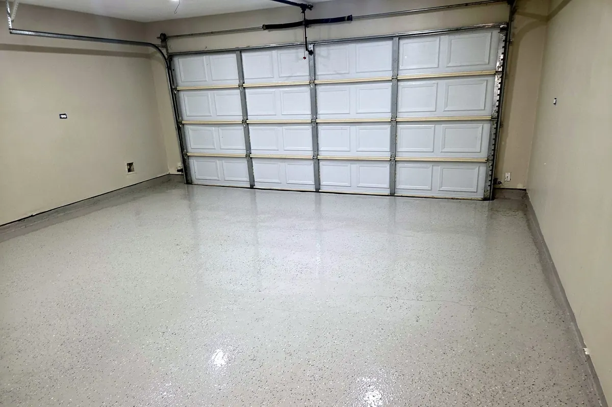 Garage epoxy floor