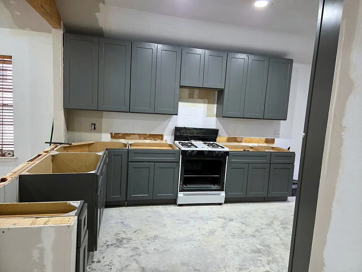 Kitchen remodel — In progress: countertops next — In progress