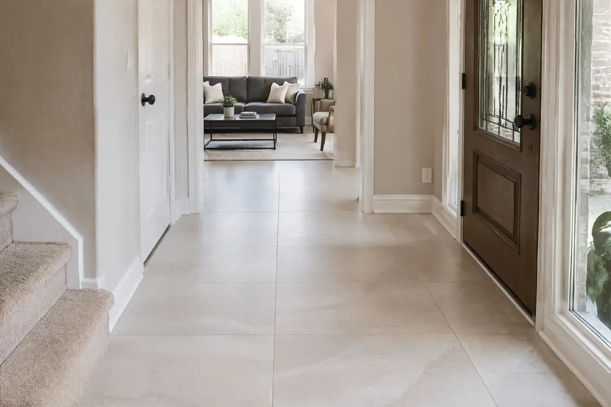 Illustration: Large-format tile