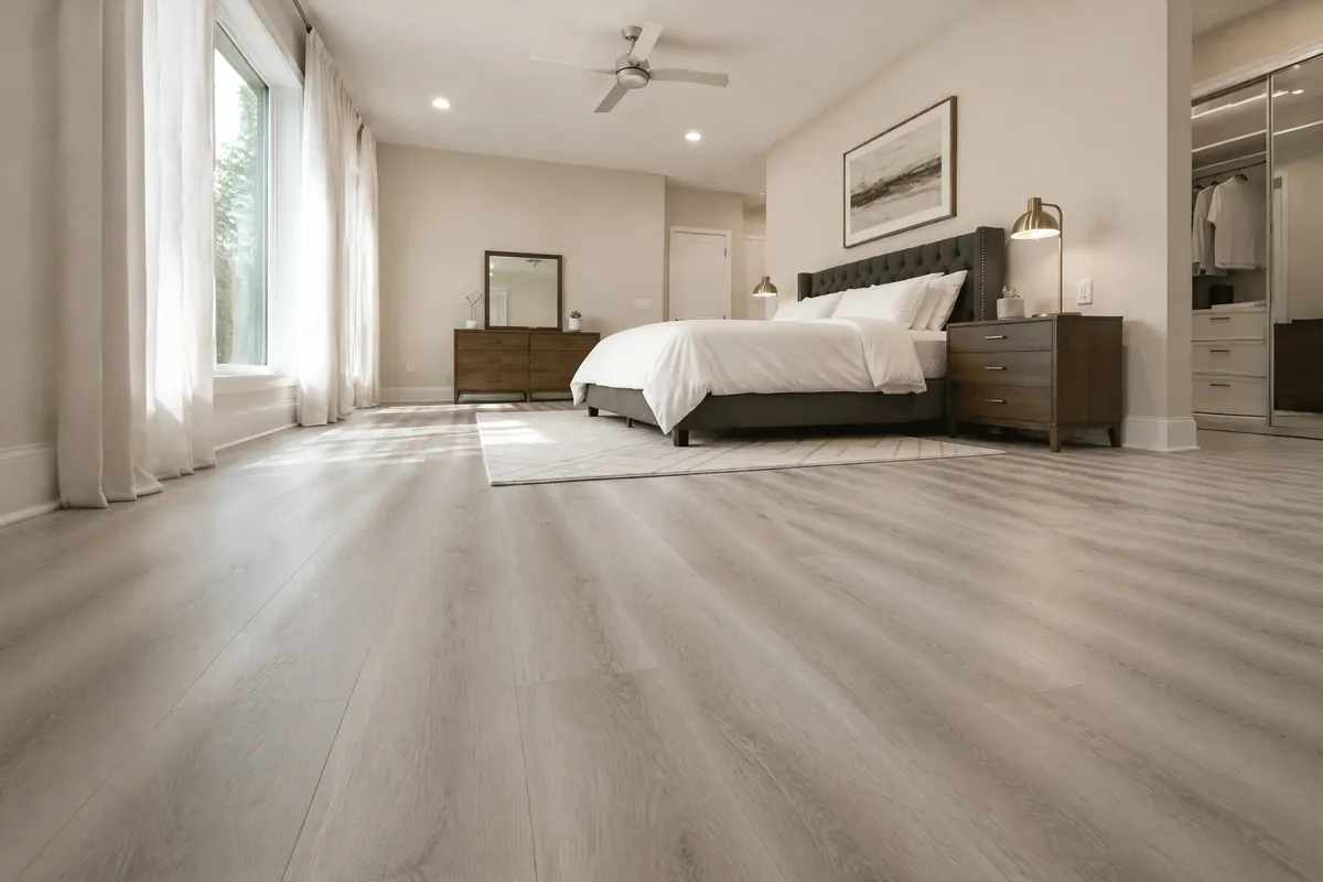 Illustration: Luxury vinyl planks